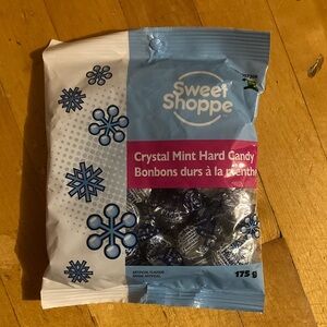 💎 Crystal Mint Hard Candy - Blue and White